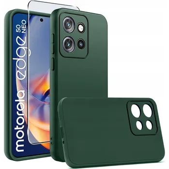 Pouzdro na mobilní telefon Zadní Kryt Alecase pro Motorola Edge 50 Neo zelený