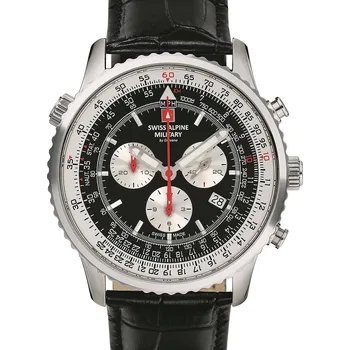 Módní doplněk Swiss Alpine Military 7078.9537 Chronograph 45mm