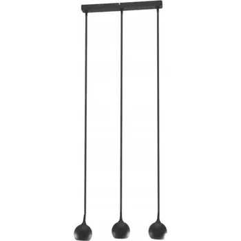 Závěsné bodové svítidlo Colm 3xGU10 černé