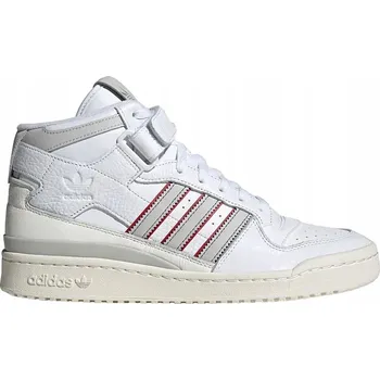 Dámské tenisky Sportovní boty adidas Forum Mid vel. 41 1/3 Vysoké Kožené Bílé Tenisky