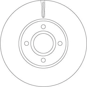 Brzdový kotouč Brzdový kotouč LUCAS DF6898