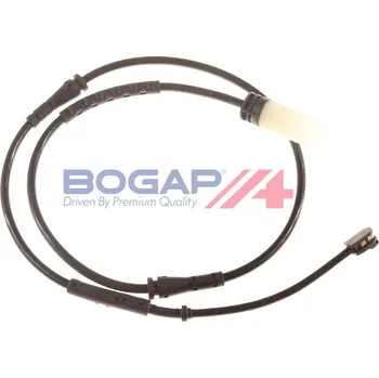 Brzdová destička Výstražný kontakt, opotřebení obložení BOGAP B7118183