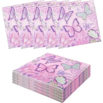 Party dekorace 40 dekorativních ubrousků Yuuchoringee