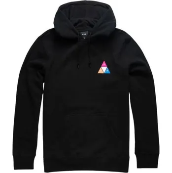Pánská mikina MIKINA HUF PRISM P/O HOODIE - černá - M + při osobním odběru 1 415 Kč