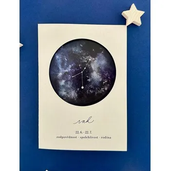 Be Nice EKO Přání Znamení zvěrokruhu - Rak