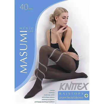 Dámské oblečení Punčochové kalhoty Knittex Masumi 40 den bronzo 5-XL