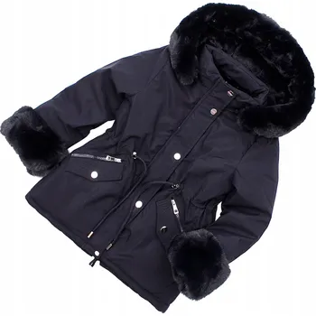 Dívčí oblečení MI COLLECTION dětská zimní bunda parka, velikost 140