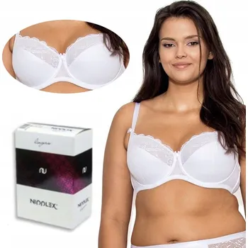 Podprsenka Nipplex podprsenka Pia Big bílá 75F