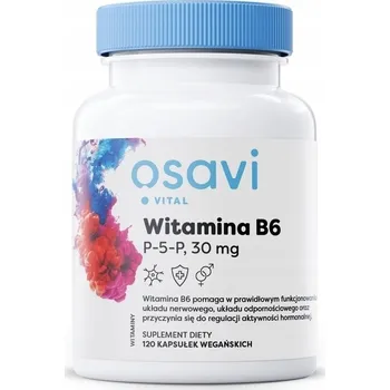 Vitamín B6 - P-5-P - 30 mg - 120 veganských kapslí