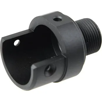 Airsoft Redukce tlumiče pro AAP01 na 14mm levotočivý, Action Army