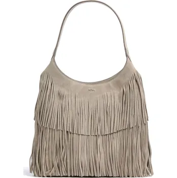 BOSS Lenah - Velká kabelka v béžová, kůže, 50546505 | Kabelky pro ženy & muže