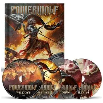 Hudba 2CD/DVD/Blu-ray Powerwolf: Wildlive (Live at Olympiahalle) 2026 Mediabook 2CD + DVD + Blu-ray Audio