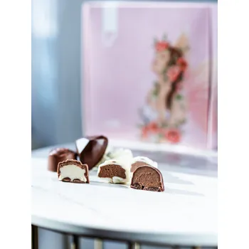 Bonboniéra The Eliré pralinky - dárková krabička Příchuť: spekulatius v bílé čokoládě