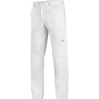 Oblečení a móda Canis CXS Kalhoty CXS EDWARD, pánské, bílé - AKCE! 102010010054 Bílá 54