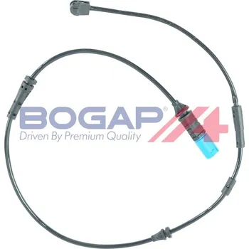 Brzdová destička Výstražný kontakt, opotřebení obložení BOGAP B7118187