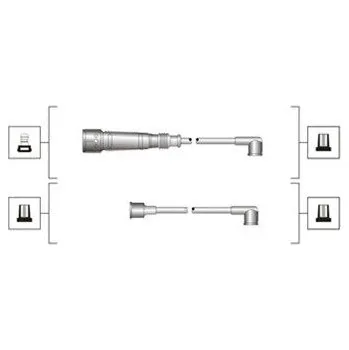 Zapalovací kabel Sada kabelů pro zapalování MAGNETI MARELLI MMAMSQ0026
