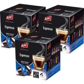 Kapsle Dolce Gusto Rene Espresso 16 ks