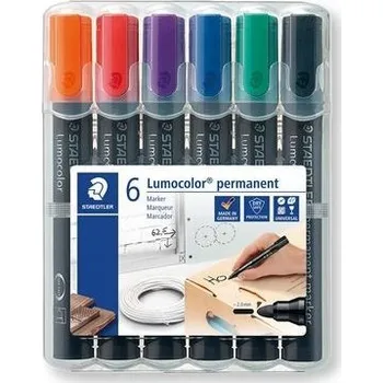 Permanentní popisovač vícebarevný Staedtler 6 ks