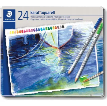 Pastelka Pastelky Staedtler Karat Aquarell Premium 24 ks