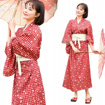 Karnevalový kostým JAPONSKÝ KIMONO KOSTÝM PRO ŽENY JAPONSKÝ KIMONO KOSTÝM KARNEVAL HALLOWEEN XL