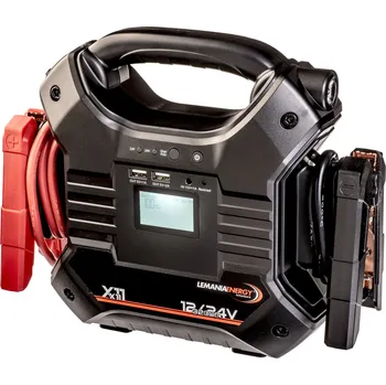 Nabíječka autobaterie startovací lithium booster X11 12/24V LEMANIA ENERGY