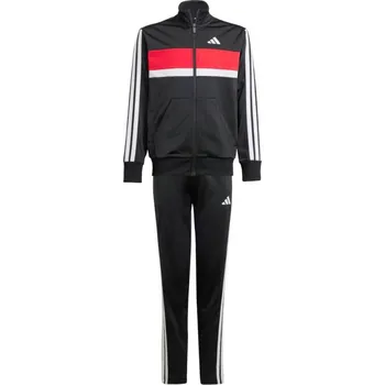 Sportovní oblečení Tepláková souprava adidas Seasonal Essentials Tiberio 3-Stripes Jr JC7519 140 cm