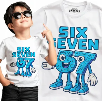 Chlapecké tričko TRIČKO 67 SIX SEVEN DĚTSKÉ BRAIN ROT