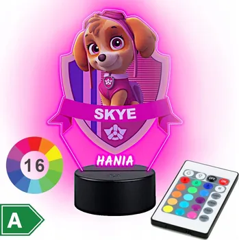 Lampička Noční lampa ELP vícebarevná