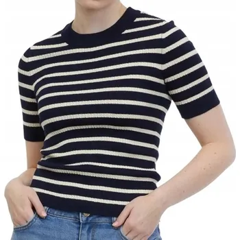 Orsay Dámská halenka top s proužky pletená tmavě modrá vel. S