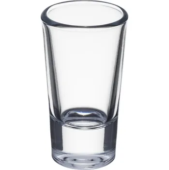 Sklenice Sklenice na vodku hladké SALUTE 28 ml 6 kusů silné sklo vodka sklo