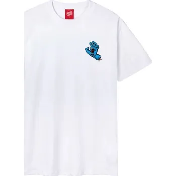 Pánské tričko TRIKO SANTA CRUZ Screaming Hand Chest - bílá - M + při osobním odběru 816 Kč