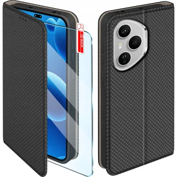 Pouzdro na mobilní telefon Flipové pouzdro KrainaGSM pro Honor 400 Pro, černé