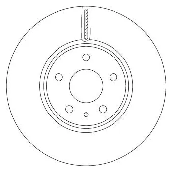 Brzdový kotouč Brzdový kotouč LUCAS DF6811