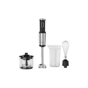 AENO Tyčový mixér HB4B - 1200W, šlehač, sekáček, nádoba, černá