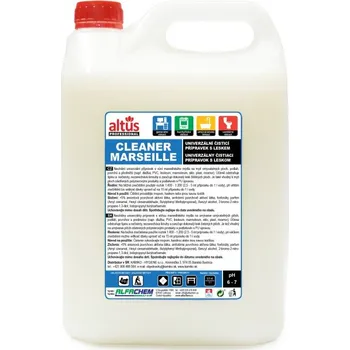 Univerzální čisticí prostředek ALFACHEM ALTUS Professional CLEANER MARSEILLE, univerzální čistič s leskem, 5 litrů ALF-200000059