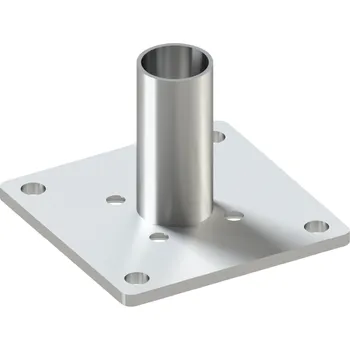 Stavební profil Nerezová spodní konzola pro hliníkový sloupkový profil AL-SP70