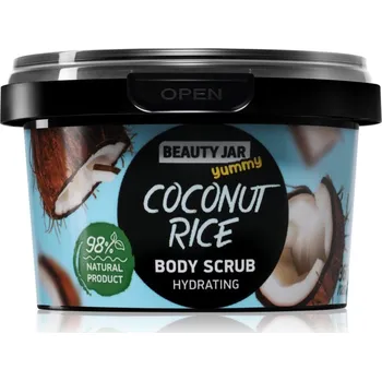 Tělový peeling Beauty Jar Yummy Coconut Rice hydratační peeling 360 g