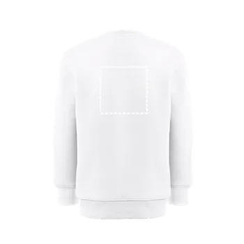 Chlapecká mikina THC DELTA KIDS WH. Dětská mikina 150 zadní, 200 x 200 Sítotisk (textil), 1 barva