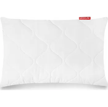 Polštář ANTIALERGICKÝ POLŠTÁŘ PROŠÍVANÁ BÍLÝ KOMFORTNÍ SILIKON 70x90 cm