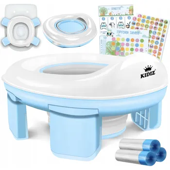 Kojenecká hygiena Nočník KIDIZ pro děti, redukce na WC, tréninkový nočník