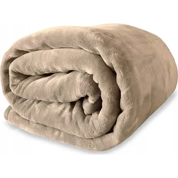 Prostěradlo Akrylová deka silná přehoz 160 x 200 cm Akryl