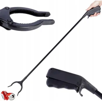 Odpadkový koš Odpadkový koš na listí pro sběr a zvedání, podavač, držák na úklid