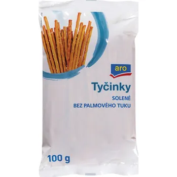 Chips Výhodná cena aro Tyčinky solené 100 g