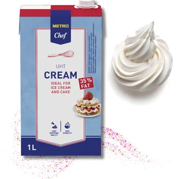 METRO Chef, Česká republika Německá smetana ke šlehání 35% pro cukráře 1l