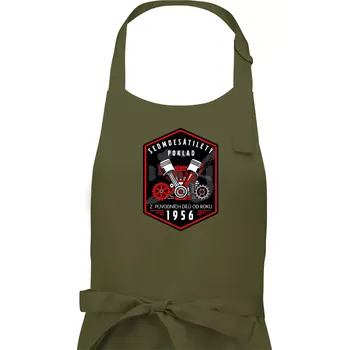 Kuchyňská zástěra Sedmdesátiletý poklad z původních dílů 1956 - Pánská zástěra na vaření - Univerzální velikost ( Khaki )