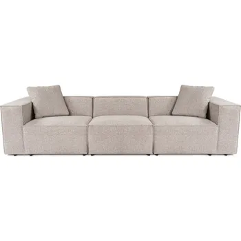 Pohovka Třímístná pohovka Lora 303 cm mocha