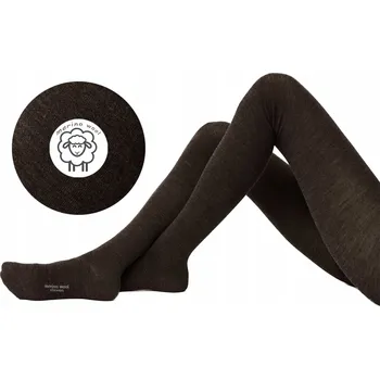 Dámské punčochy Punčocháče hladké Steven 130 270den hnědé HNĚDÉ, velikost XXL