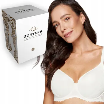 Dámské oblečení Gorteks vyztužená podprsenka bílá velikost 80H