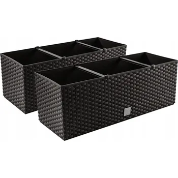 Květináč Béžový plast Květináč Prosperplast 51,5 cm x 19,5 x 18,5 cm