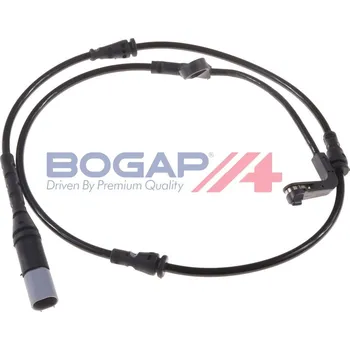 Brzdová destička Výstražný kontakt, opotřebení obložení BOGAP B7118113